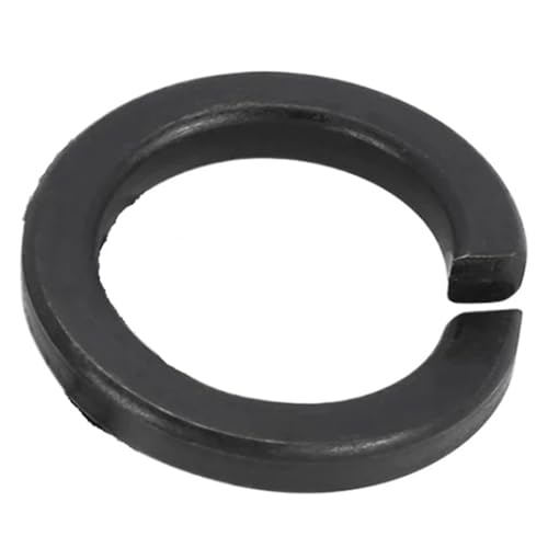 1-200 stücke M1.6-M36 A2-70 304/316 Edelstahl Feder Federring Elastische Dichtung(Black 304,M4-100pcs) von Rimmean