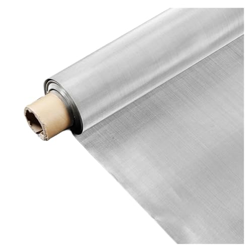 1 stück 100x100/200/500 cm Rolle 100-500 Mesh 304 Edelstahl Siebe Metall gewebt Draht Sieb Blatt Bildschirm Filter(100Mesh 0.18mm,100x500cm) von Rimmean