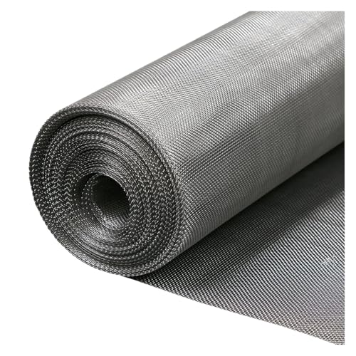 1 stück 50x100 cm Metalldrahtgeflechtsieb 304 Edelstahl Gewebtes Entlüftungsblatt for Luftfilter Fensterschutzabdeckung Filtration(16 Mesh 1.3mm hole) von Rimmean