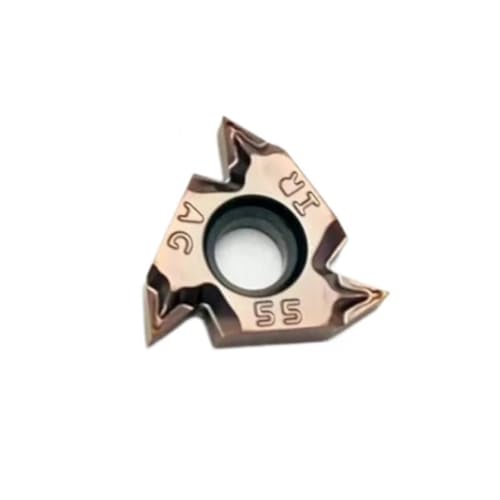 10/50/100PCS 16ERM AG60 TT9030 16IRM AG55 Harte Legierung Gewinde Werkzeug Externe Interne Drücken Drehen(16IRM AG55 TT9030,10PCS) von Rimmean