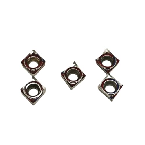 10 stücke CCGT060202 CCGT060204 CCGT060208 AK HO1 Hartmetalleinsatz Aluminium Drehen CNC Schneidwerkzeug(CCGT060208-AK H01) von Rimmean