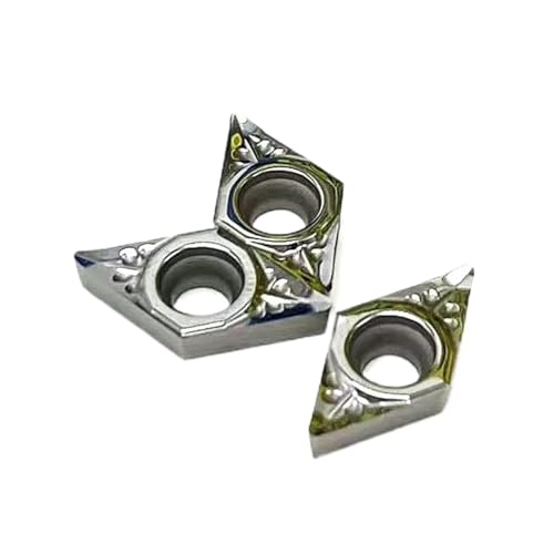 10 stücke DCGT070202 DCGT070208 AK H01 DCGT070204 CNC Hartmetalleinsatz Aluminium Cutter Klinge CNC Drehmaschine Werkzeughalter Werkzeug Aluminiumlegierung Schlitz(DCGT070202 AK H01) von Rimmean
