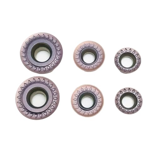 10 stücke Drehmaschine Werkzeug RPMT1204 RPMT10T3MO E JS VP15TF Interne Runde Hartmetall Einsatz RPMT 1204CNC Metall Drehen(RPMT1204MOE VP15TF) von Rimmean