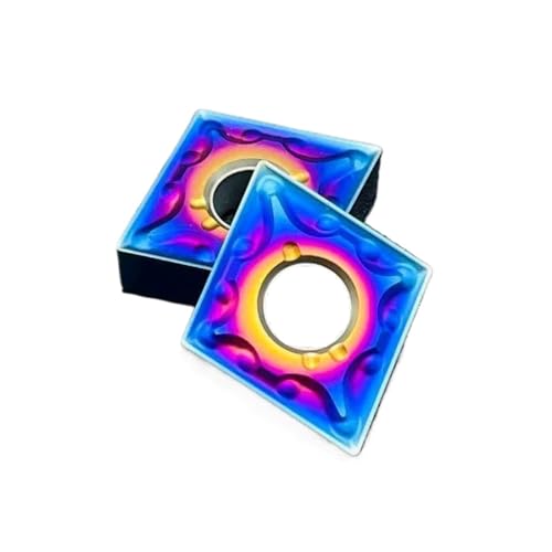 10 stücke Hartmetall CNMG120404 CNMG120408 MA Drehen Werkzeug Blau Flamme Serie CNC Fräsen Klingen CNMG 120404 Schneiden Einsatz(CNMG120404 MA KT7030) von Rimmean
