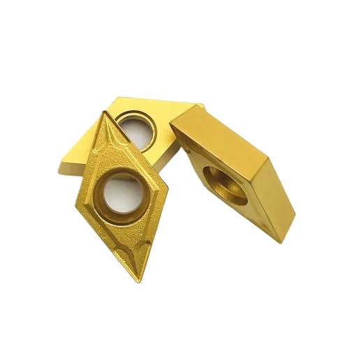 10 stücke Hartmetalleinsatz DCMT070204 DCMT11T304 DCMT11T308 Internes Drehwerkzeug Metalldrehwerkzeug CNC-Werkzeug Hartmetalldreheinsatz DCMT(DCMT070204 UE6020) von Rimmean
