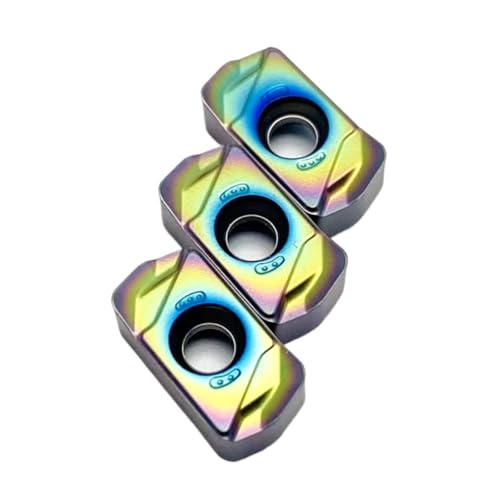 10 stücke LNMU0303ZER MJ LD8520 Drehen CNC Fräser Werkzeug Hartmetall Doppelseitige Schnelle Feed von Rimmean