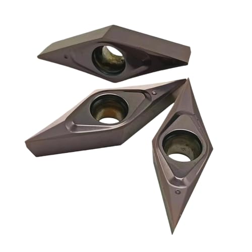 10 stücke Maschine Werkzeug VCMT160402 VCMT160404 VCMT160401 KT8060 CNC Drehen Schneiden VCMT(VCMT160401-ML KT8060) von Rimmean