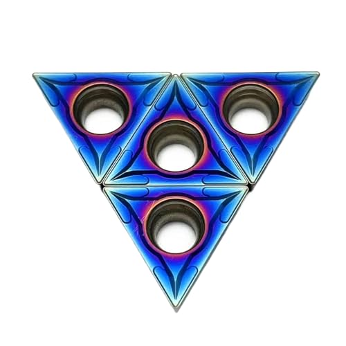 10 stücke Nano Blau Einsatz TCMT16T304 TCMT16T308 KT7030 Interne Drehen Werkzeug Hartmetall Einsätze for Edelstahl(TCMT 16T308 KT7030) von Rimmean