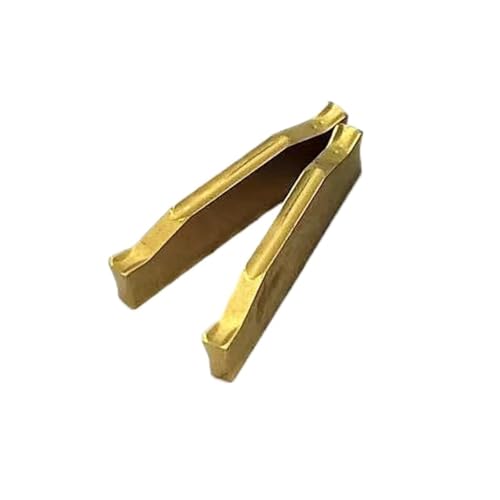 10 stücke Nutwerkzeug TDC2 TT9030 TT9080 Hartmetalleinsatz Drehwerkzeug Schneidnutwerkzeug Metalldrehwerkzeug(TDC2 TT9080) von Rimmean