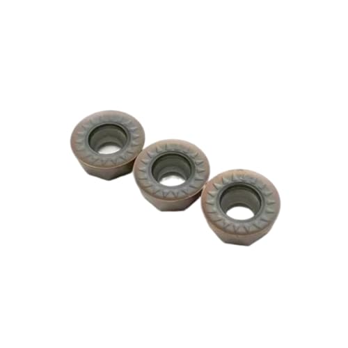 10 stücke RPMT1204MOE VP15TF CNC Drehmaschine Drehen Werkzeug Kreis Fräsen Insert Bearbeitung Zentrum Runde Messer von Rimmean