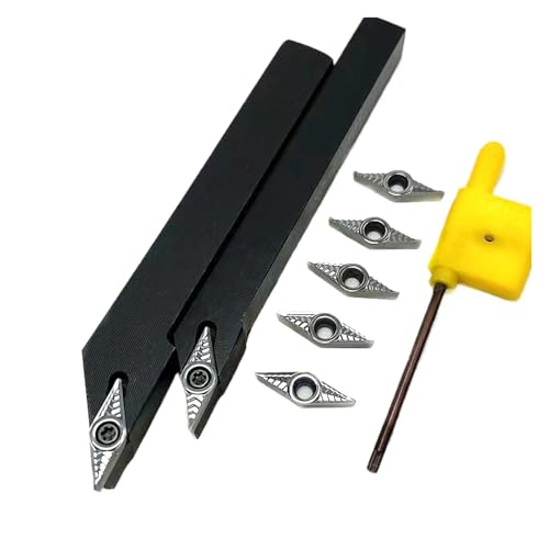 10 stücke SVJCR1010H11 SVJCR1212H11 SVJCR1616H11 SVJCR2020K11 SVJCR2525 Externe Drehen Werkzeug Halter CNC Drehmaschine Werkzeuge for VCGT110304 Einfügen(SVJCR2020K11) von Rimmean