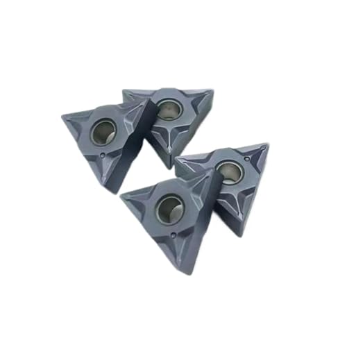 10 stücke TNMG160404 NN LT10 TNMG160408 Externe Drehen Werkzeug Hartmetall Metall(TNMG160404 NN LT10) von Rimmean