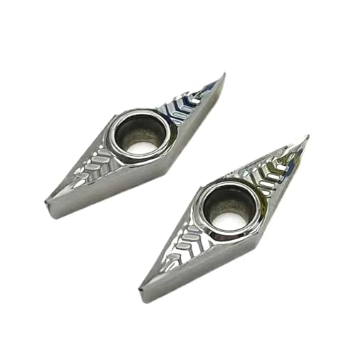 10 stücke VCGT160404 VCGT160408 VCGT160402 AK H01 Aluminium Cutter Klinge Einsatz Schneiden Werkzeug Drehen CNC Werkzeuge AL ZINN Legierung Holz(VCGT160402 AK H01) von Rimmean