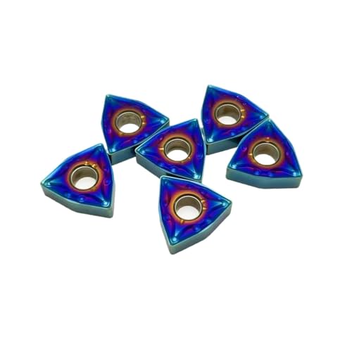 10 stücke WNMG080408 KT7030 WNMG080404 Externe Drehen Werkzeuge Hartmetall Einsatz Drehmaschine Cutter Werkzeug Tokarnyy(WNMG080408 MA KT7030) von Rimmean