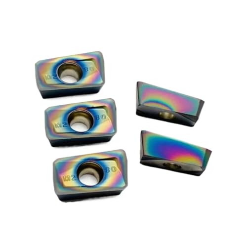 10PCS APMT1135 APMT1604PDER M2 H2 Harte Legierung Fräsen Einsatz Nano Blau CNC Maschine Werkzeug Klinge(APMT1135-M2 LD985) von Rimmean