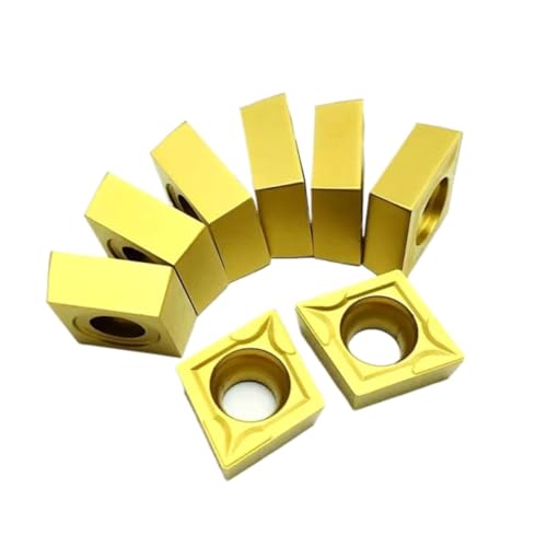 10PCS Hartmetalleinsatz CCMT09T304 CCMT09T308 VP15TF UE6020 US735 CCMT060204 Metalldrehwerkzeug Schaftfräser CNC(CCMT09T304 US735) von Rimmean