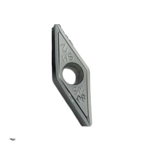 10PCS VCMT160404 VCMT160408 IC907 IC908 CNC Drehmaschine Hartmetall Einsätze Drehen Werkzeug Cutter Klinge Für(VCMT160408-SM IC907) von Rimmean