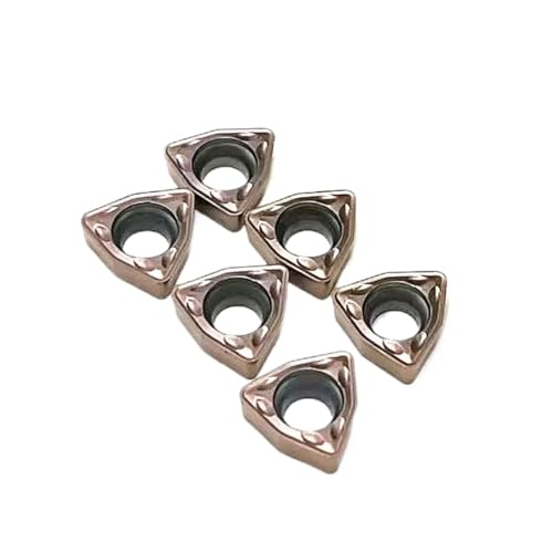 10PCS WCMX040208FN ACZ330 Schnelle Heftigen Bohrer Klinge Hartmetall Edelstahl WCMX040208 FN von Rimmean