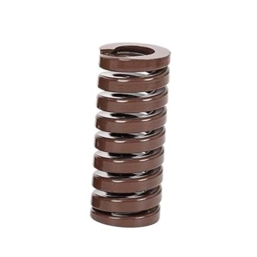 1PC Die Frühling Spirale Stanzen Druck Kompression Spule Form Frühling Drucker Teile OD 20mm ID 10mm L 20-55mm(20x10x55mm,Brown) von Rimmean