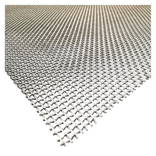 1pc Edelstahl Drahtgeflecht ungiftig Filtration 304 Woven Cloth Screen for Industriewerkzeuge(60 Meshx15x50cm) von Rimmean