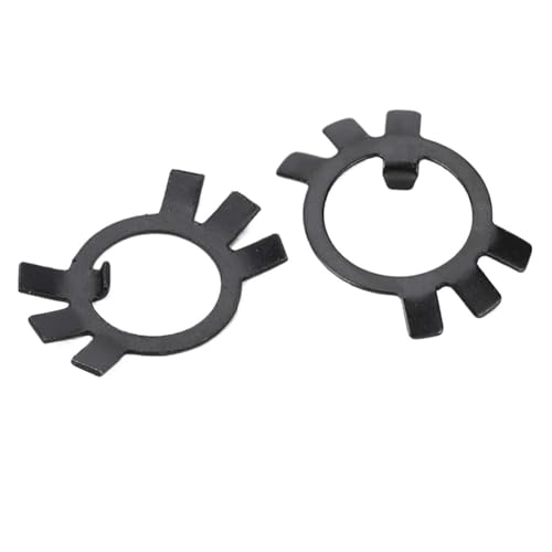 2–10 Stück M10–M60, schwarzer Kohlenstoffstahl, feste Anschlagscheibe for Schlitz-Rundmutter(M20-10pcs) von Rimmean