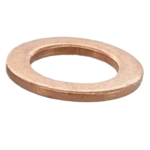 2-10 stücke M10-M27 Massivem Reinem Kupfer Öl Stecker Washer O-ring Dichtung Sumpf Flache Abdichtung Spacer(M24xOD34X2(2Pcs)) von Rimmean