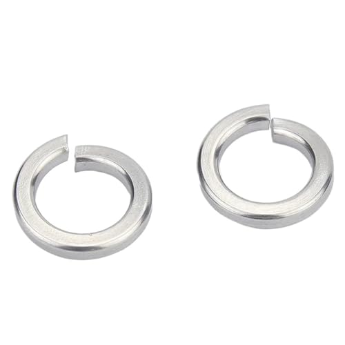 2-100 Stück 304 Edelstahl Feder Federring M1.6-M24 Elastische Dichtungen(10pcs M10) von Rimmean