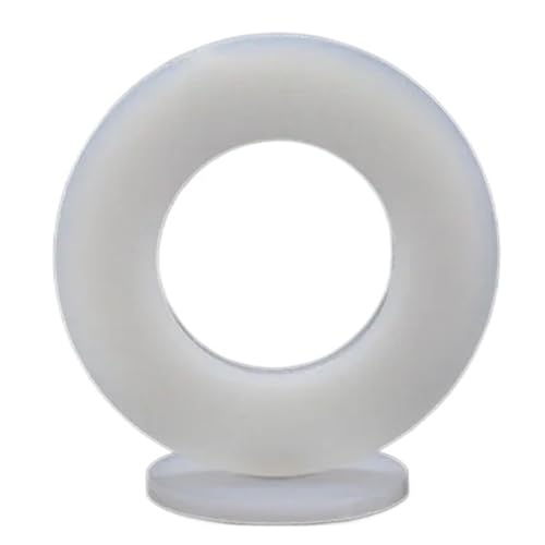 2-100 stücke Nylon Washer Flache Dichtung Kunststoff Abdichtung Harte Scheiben Weiß M2-M24(M6x30x2mm 5pcs) von Rimmean