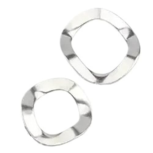 2–20 Stück M3–M51 304 Edelstahl-Lagerwellen, dreiwellige Federscheibe mit Wellenkamm(M3x6x0.3(20pcs)) von Rimmean