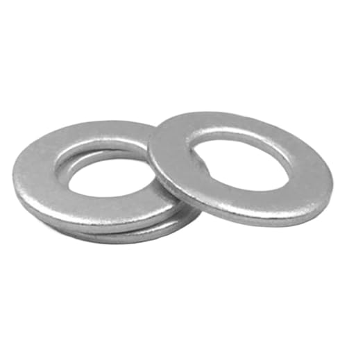 20 STÜCKE M4-M24 Dicke 2mm Aluminium Unterlegscheibe Ring Dichtung Ölwannenablassschraube Öldichtung Armaturen Unterlegscheibe(M19x27x2 20pcs) von Rimmean