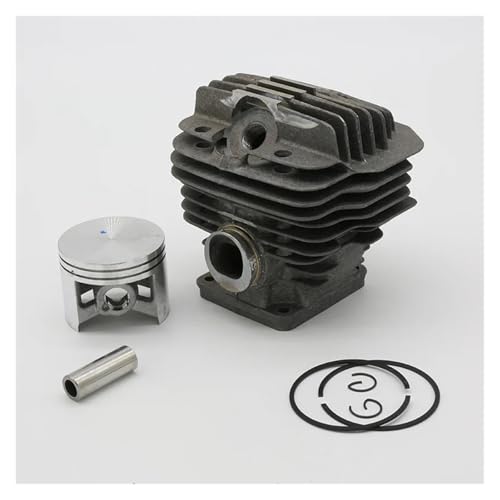 Größere Bohrung 52 mm 50 mm Zylinderkolben 10 mm 12 mm Stift passend for Stihl MS440 MS 440 044 Benzin-Kettensägenmotor Teil 1128 020 1227(52mm Bore Pin 12mm) von Rimmean