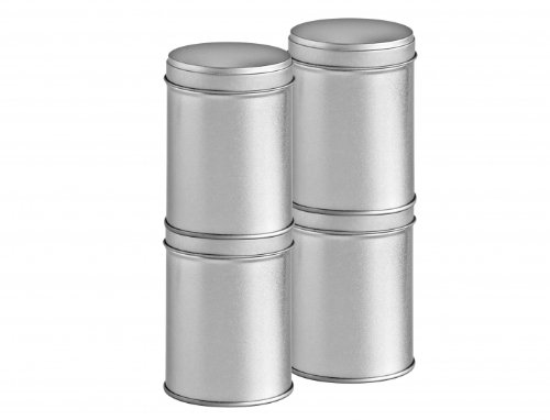 Rimoco 4er Pack der große Gewürz-Dosen, mit zusätzlichen Innendeckel, für optimalen Schutz und Frische, stapelbar, aus hochwertigen Material Rimoco 4er Pack der große Gewürz-Dosen, mit zusätzlichen Innendeckel, für optimalen Schutz und Frische, stapelbar, aus hochwertigen Material von Rimoco