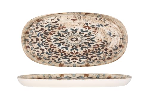 Rinart Servierschale - Aztec - Porzellan - 25x13 cm - 2er Set von Rinart