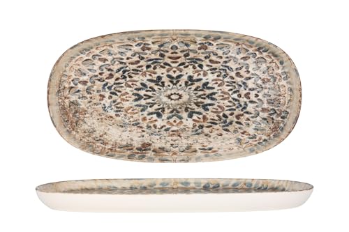 Rinart Servierschale - Aztec - Porzellan - 35x18 cm - 2er Set von Rinart