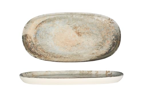 Rinart Servierschale - Obvara - Porzellan - 25x13 cm - 2er Set von Rinart