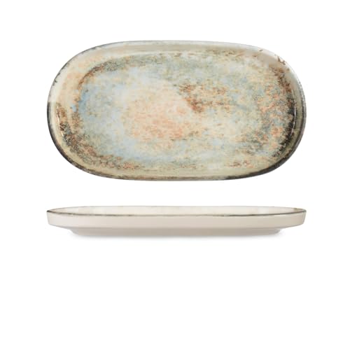 Rinart Servierschale - Obvara - Porzellan - 32x18 cm - 2er Set von Rinart