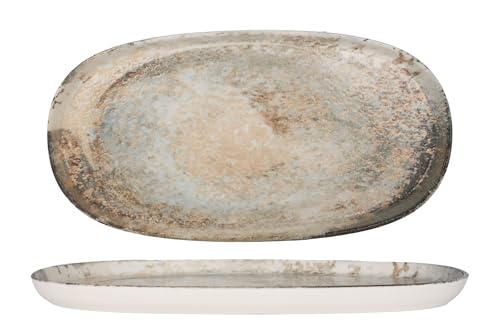 Rinart Servierschale - Obvara - Porzellan - 35x18 cm - 2er Set von Rinart