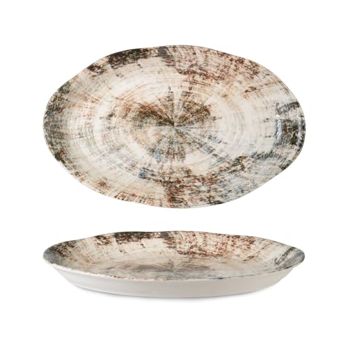 Rinart Servierschale - Shira - Porzellan - 32x20 cm - 2er Set von Rinart