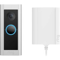 Ring 8VRBPZ-0EU0 IP-Video-Türsprechanlage Video Doorbell Pro Plugin 2 WLAN Außeneinheit Nickel (ma von Ring