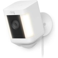 Ring Kamera Spotlight Cam Plus Plug-In kabelgebunden weiß von Ring