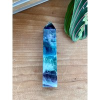 Regenbogen Schneeflocken Fluorit | Regenbogenkristall Heilung Heilende Kristalle von RingsAndThings001