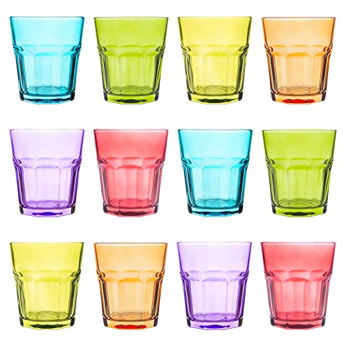 Rink Drink Farbige Wassergläser - 305ml - 6 Farben - Pack Von 12 von Rink Drink