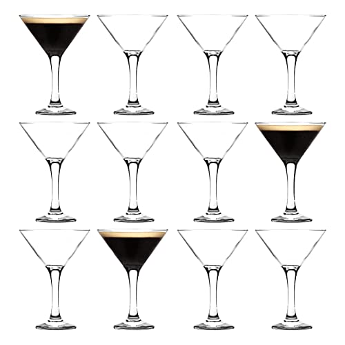 Rink Drink 12x 175ml Espresso-Martini-Gläser - Vintage Art-Deco Sekt Gin Cocktail Trinken Coupé-Glas Party-Set Rink Drink 12x 175ml Espresso-Martini-Gläser - Vintage Art-Deco Sekt Gin Cocktail Trinken Coupé-Glas Party-Set von Rink Drink