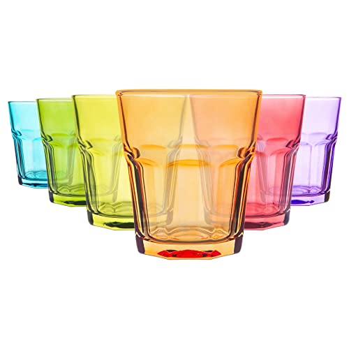 Rink Drink Farbige Wassergläser - 305ml - 6 Farben - Pack Von 6 von Rink Drink