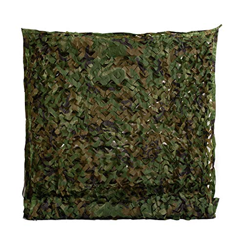 Rinling Tarnnetz Camouflage Netz Wald Jagd im Freien Tarnung Waldlandschaft Militär Tarnnetz Dekoration Sonnenschutz(Woodland 6Mx6M) von Rinling