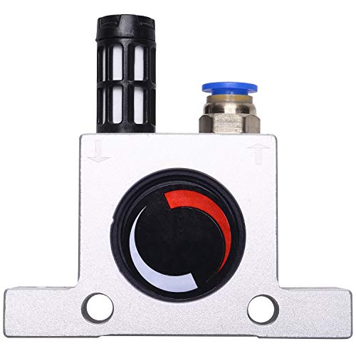 Rinteea 1/4 Pneumatische Turbinen Vibratoren Leise Golden Industrial Vibrator für Trichter Industrielle Pneumatische Vibrator Oszillator Ball Typ K10 von Rinteea