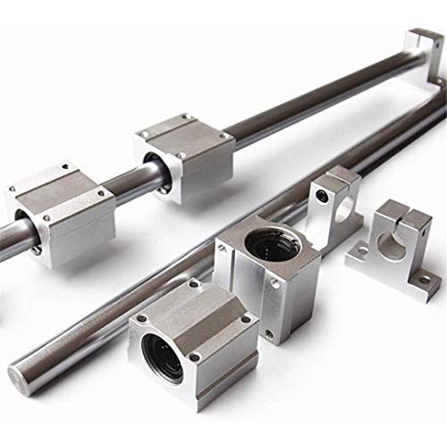 Rinteea 10 Stück/Set mit optischem Linearlagersitz OD12 mm 400 mm + SCS12UU Linearlagersitz + SK12 Lagerunterstützung 12 mm 400 mm Rinteea 10 Stück/Set mit optischem Linearlagersitz OD12 mm 400 mm + SCS12UU Linearlagersitz + SK12 Lagerunterstützung 12 mm 400 mm von Rinteea