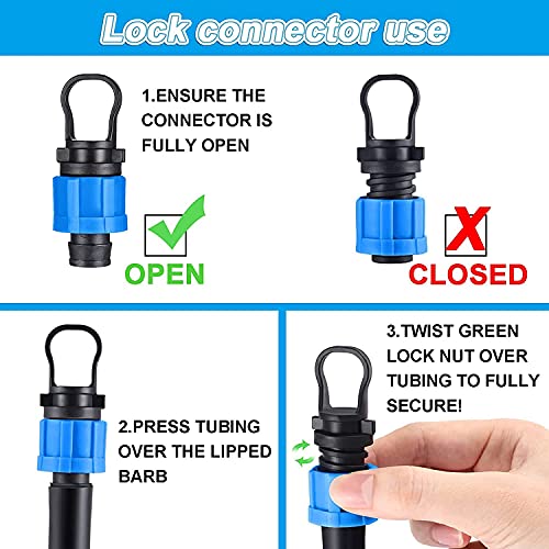Rinteea 12 Stücke Tropf Bewässerungs End Kappen Stopfen 1/2 Universal End Kappen Anschluss, Kompatibel mit 16-17mm Tropf Band Rinteea 12 Stücke Tropf Bewässerungs End Kappen Stopfen 1/2 Universal End Kappen Anschluss, Kompatibel mit 16-17mm Tropf Band von Rinteea