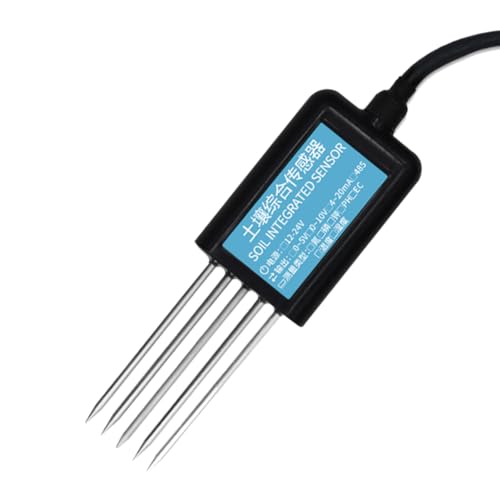 Rinteea 7 in 1 RS485 Bodentemperatur-Feuchtigkeitssensor PH-Leitfähigkeit Nährstoff Salz Stickstoff Phosphor Kalium Sender Langlebig Rinteea 7 in 1 RS485 Bodentemperatur-Feuchtigkeitssensor PH-Leitfähigkeit Nährstoff Salz Stickstoff Phosphor Kalium Sender Langlebig von Rinteea