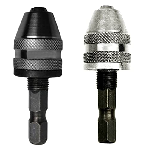 Rinteea HexDrill Bohrfutter Schlüsselloser Schraubendreher Schlagschrauber Adapter Elektromotor Klemmfutter Befestigung Hex 0,5-3,6 mm Rinteea HexDrill Bohrfutter Schlüsselloser Schraubendreher Schlagschrauber Adapter Elektromotor Klemmfutter Befestigung Hex 0,5-3,6 mm von Rinteea